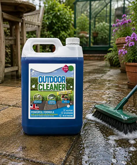 2.5L Ready-to-Use Outdoor Cleaner – For Paths, Patios, Driveways, Greenhouses & Flower Pots