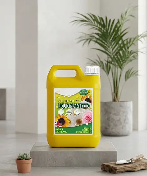 5L Concentrated All-Purpose Liquid Plant Feed – Easy Use Formula for Healthier Plant Growth