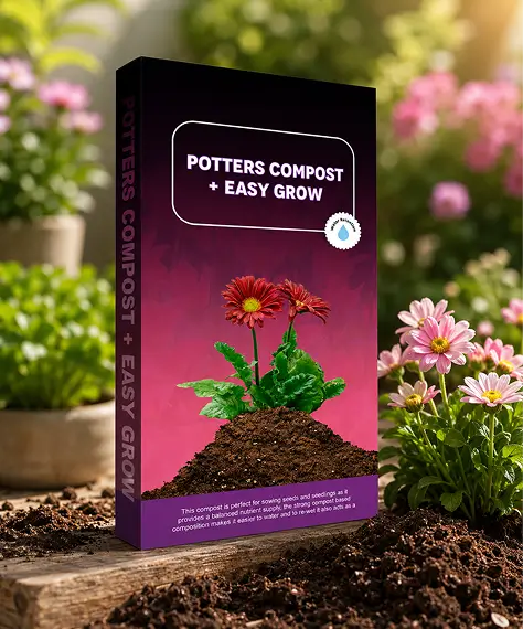 50L Easy Grow Seed & Potting Compost – Nutrient Balanced Soil for Strong Root Development