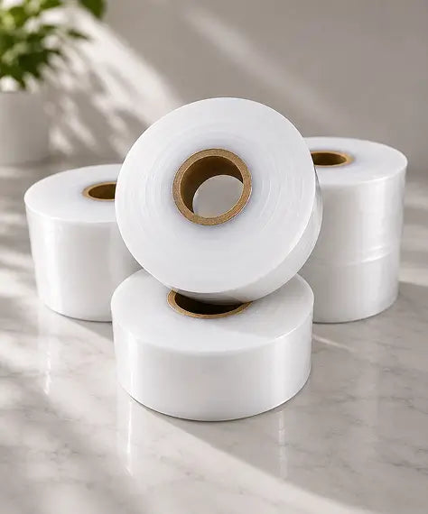 500 Gauge Clear Layflat Tubing – High Strength Protective Polythene Packaging Roll