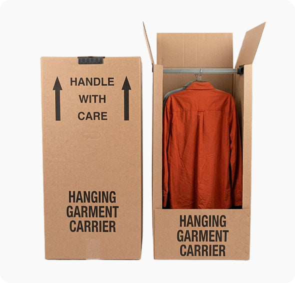 Strong Double Wall Garment Boxes with Hanging Rail for House Moves (Copy)