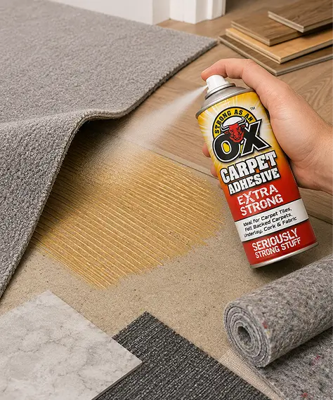 Extra Strong As An Ox 500ml Multipurpose Carpet Adhesive Glue