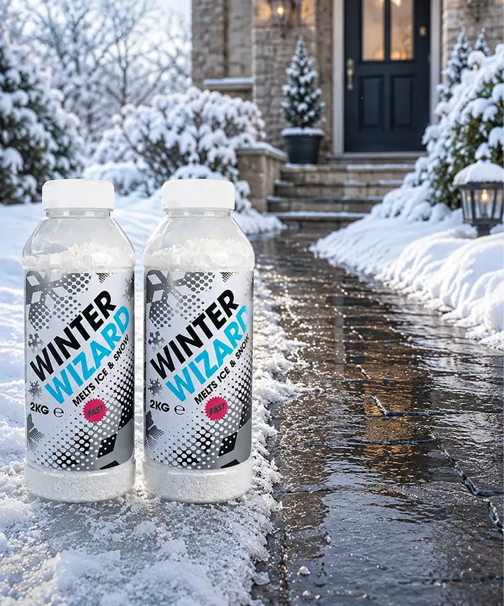 2kg Winter Wizard Ice & Snow Melter – Ideal for Roads, Paths & Driveways