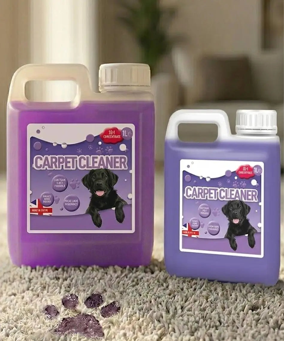 1L Pet Carpet Cleaning Shampoo – Stain & Odour Remover for All Carpet Machines