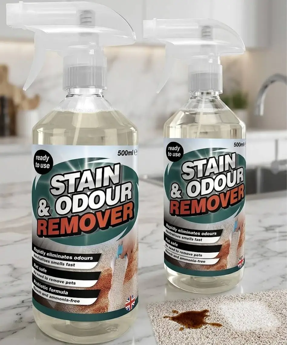 500ml Stain & Odour Remover – Fast-Acting Pet-Safe Formula for Odour Elimination