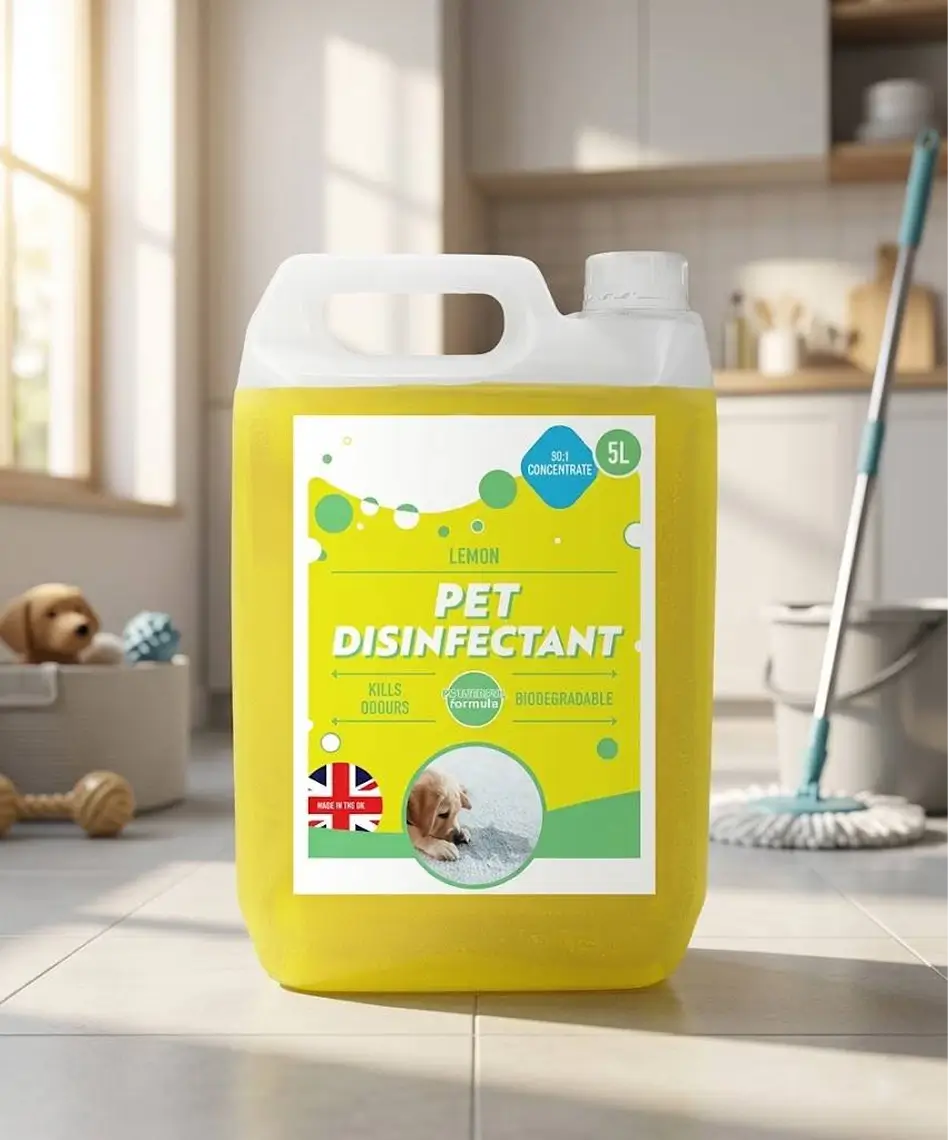 5L Lemon & Bubble Gum Concentrated Disinfectant – Powerful Odour Control with Linen Fresh Fragrance