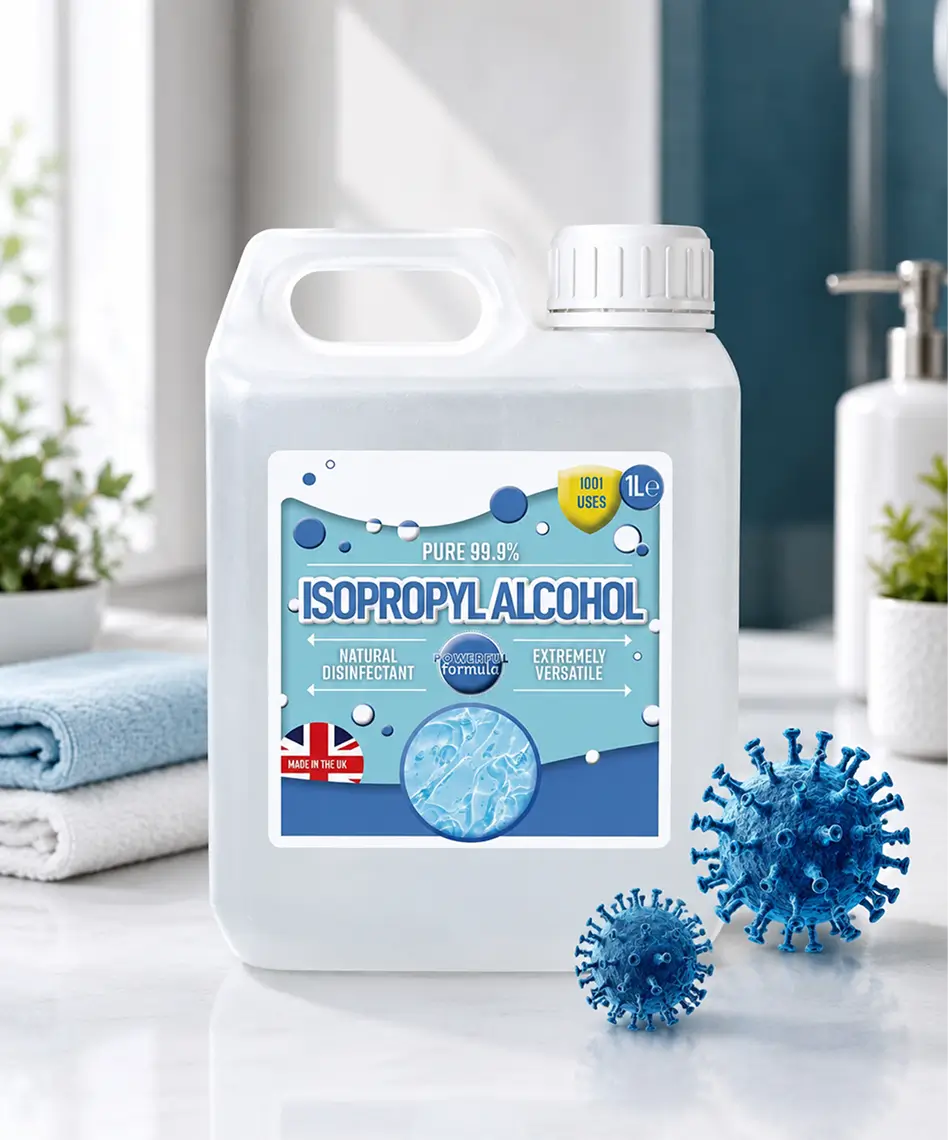 1L Natural IPA Household Disinfectant – Strong Cleaning Solution for Electronics, Dirt & Dust Removal