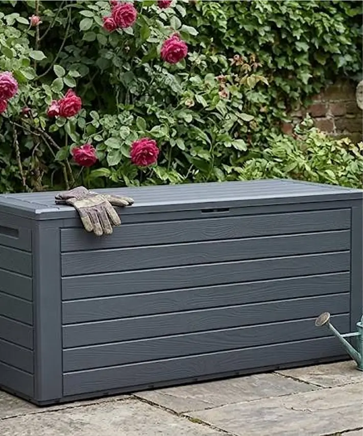 Versatile Outdoor Garden Storage Boxes for Furniture Cushions, Tools & Accessories