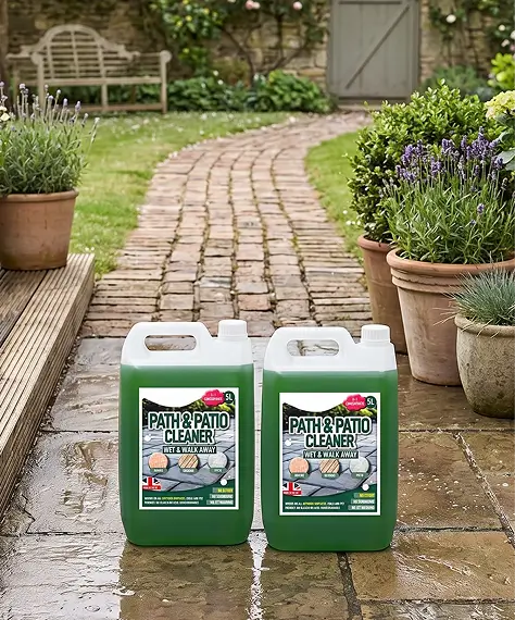 5L Green Stain Remover – Outdoor Patio & Path Cleaning Solution for Driveways