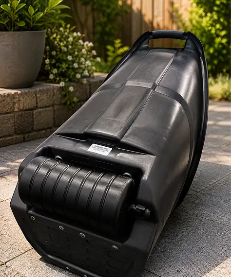 Lightweight Plastic Garden Cart Caddy with Wheels – Multipurpose Transport Wheelbarrow Alternative