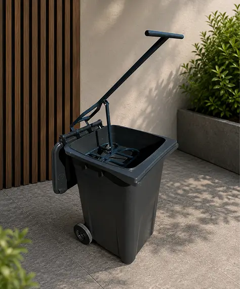 Heavy-Duty Household Waste Compactor – Rubbish Press for Standard Wheelie Bins