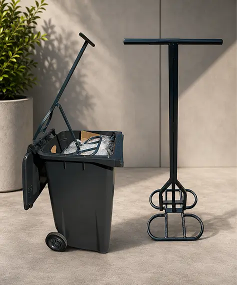 Heavy-Duty Household Waste Compactor – Rubbish Press for Standard Wheelie Bins
