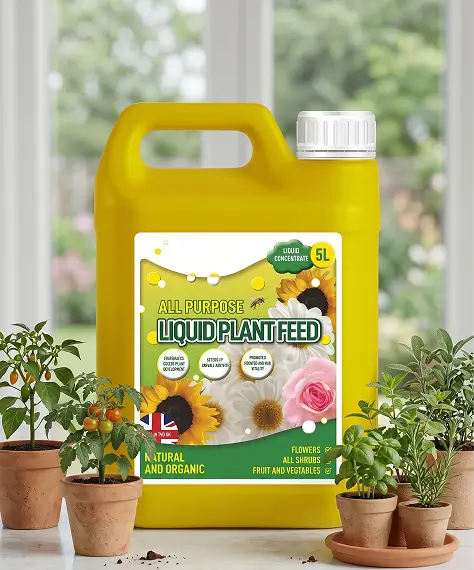 5L Concentrated All-Purpose Liquid Plant Feed – Easy Use Formula for Healthier Plant Growth