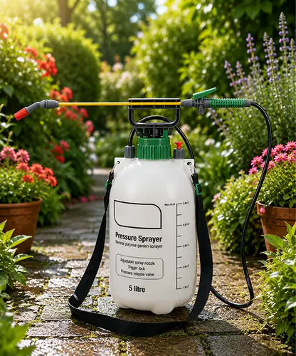 2.5L Path & Patio Cleaner Kit – Includes 5L Pressure Sprayer for Easy Application