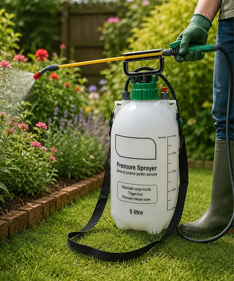 2.5L Path & Patio Cleaner Kit – Includes 5L Pressure Sprayer for Easy Application