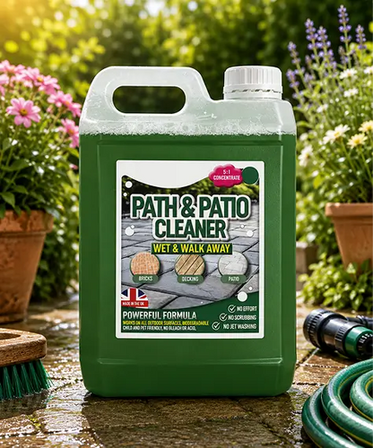 2.5L Path & Patio Cleaner Kit – Includes 5L Pressure Sprayer for Easy Application