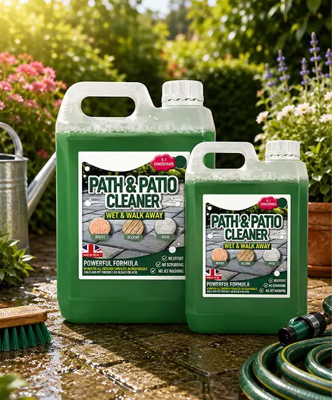 2.5L Green Outdoor Cleaner – Path & Patio Cleaning Solution