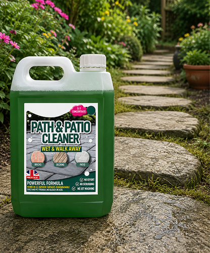 2.5L Green Outdoor Cleaner – Path & Patio Cleaning Solution