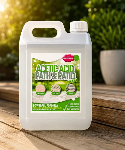 2.5L Concentrated Acetic Acid Outdoor Cleaner – For Garden Paths & Patios