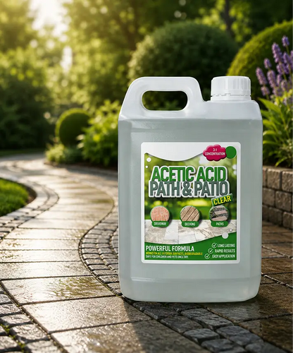 2.5L Super Strength Acetic Acid Vinegar Kit – Includes 5L Pressure Sprayer