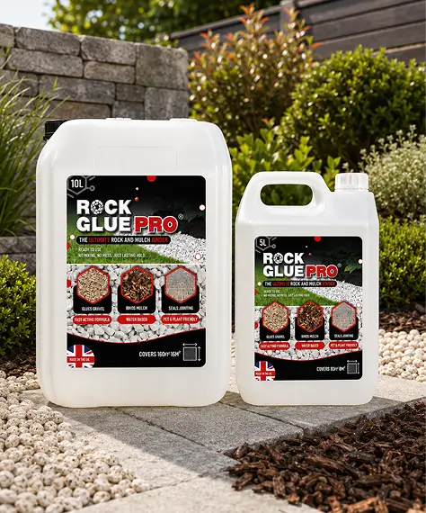 Rock Glue & Landscape Sealer Range – Strong Bonding for Stones, Bark & Mulch