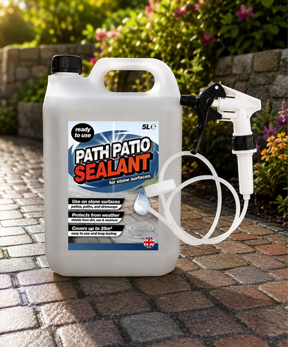 5L Path & Patio Sealant – Protective Stone Surface Treatment with Hose Trigger