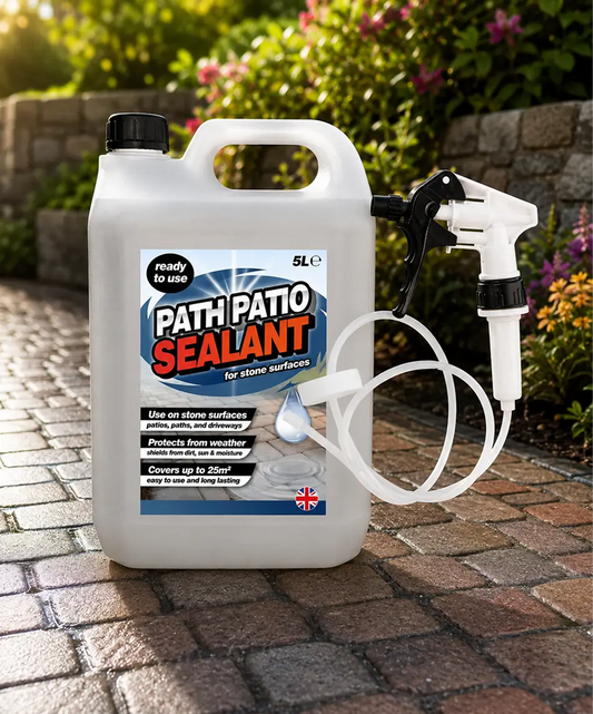5L Path & Patio Sealant – Protective Stone Surface Treatment with Hose Trigger