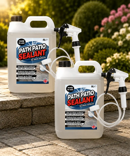 5L Path & Patio Sealant – Protective Stone Surface Treatment with Hose Trigger