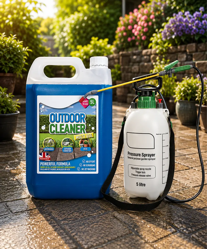 5L Ready-to-Use Outdoor Cleaner Kit – Includes 5L Pressure Sprayer for Easy Application