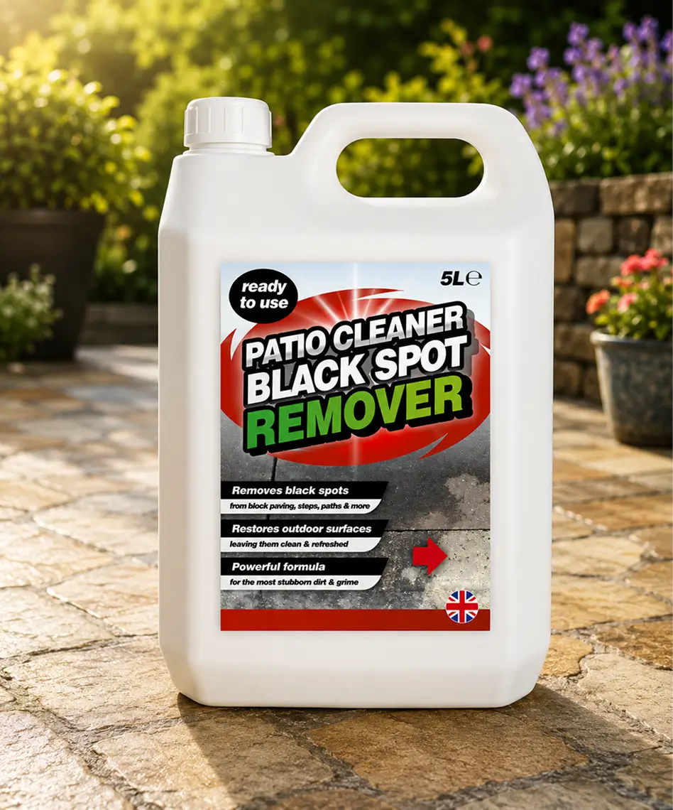 5L Black Spot Remover & Eliminator – Powerful Solution for Stubborn Dirt on Paths & Driveways