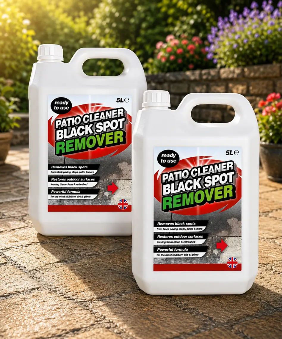 5L Black Spot Remover & Eliminator – Powerful Solution for Stubborn Dirt on Paths & Driveways