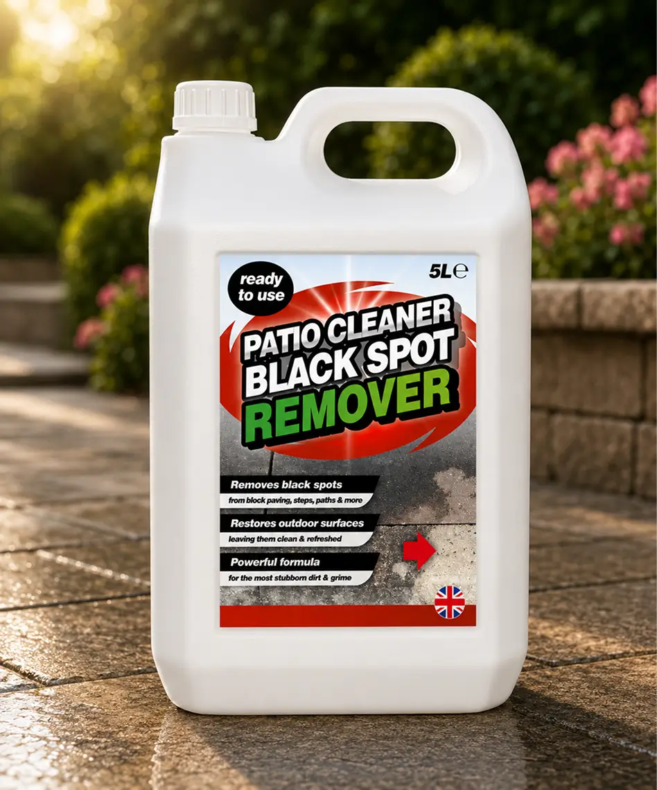 5L Black Spot Remover & Eliminator – Powerful Solution for Stubborn Dirt on Paths & Driveways