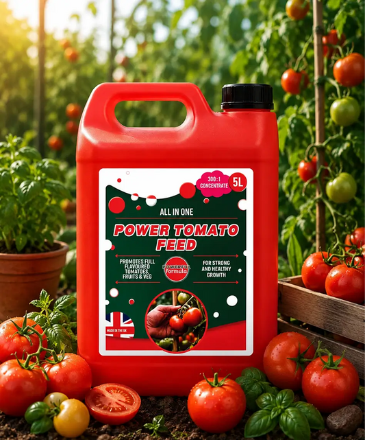 5L Concentrated Nutrient-Rich Tomato Feed – For Tomatoes, Peppers, Cucumbers & Aubergines