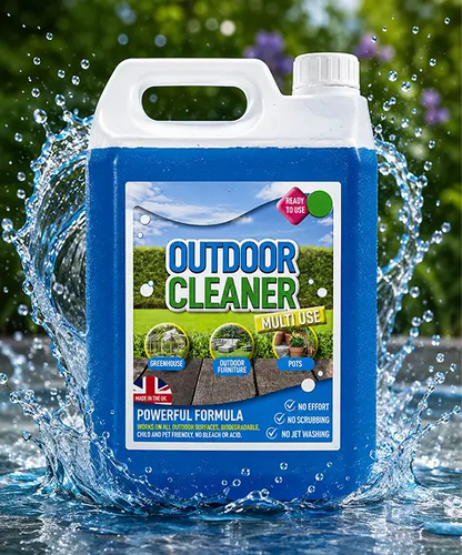 2.5L Ready-to-Use Outdoor Cleaner – For Paths, Patios, Driveways, Greenhouses & Flower Pots