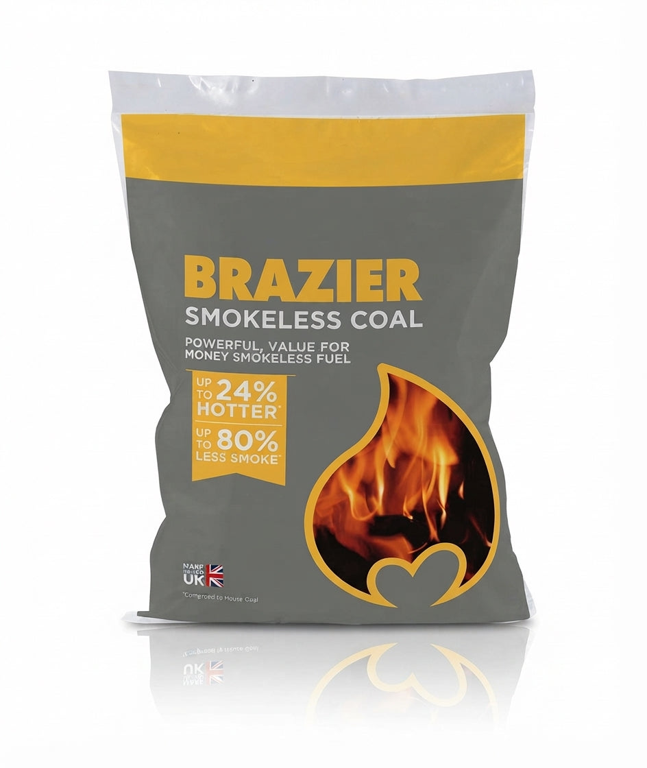 Brazier Smokeless Fuel Coal High Heat Long Burning Fire Fuel