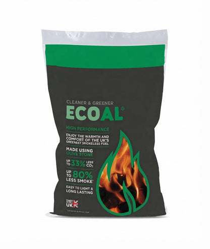 Ecoal High Heat Long Lasting Smokeless Coal Eco-Friendly Olive Stone Fuel