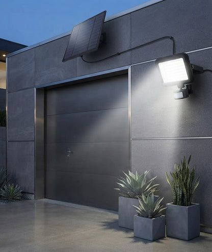 Solar PIR Millennium 1000L Super Bright Motion Activated Floodlight