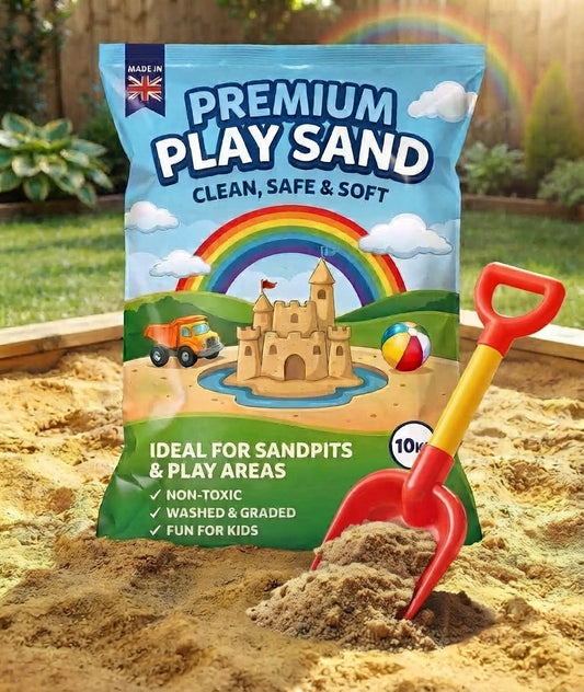 10kg Ultra Soft Clean Kids Play Sand for Sandpits, Trays & Sensory Play