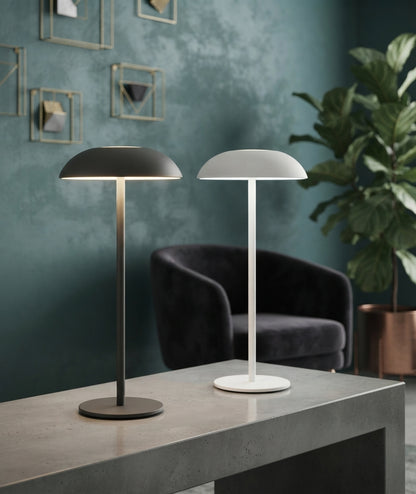 Stylish Modern Verona LED Table Lamp Wireless Portable Reading Light 3-Level Touch