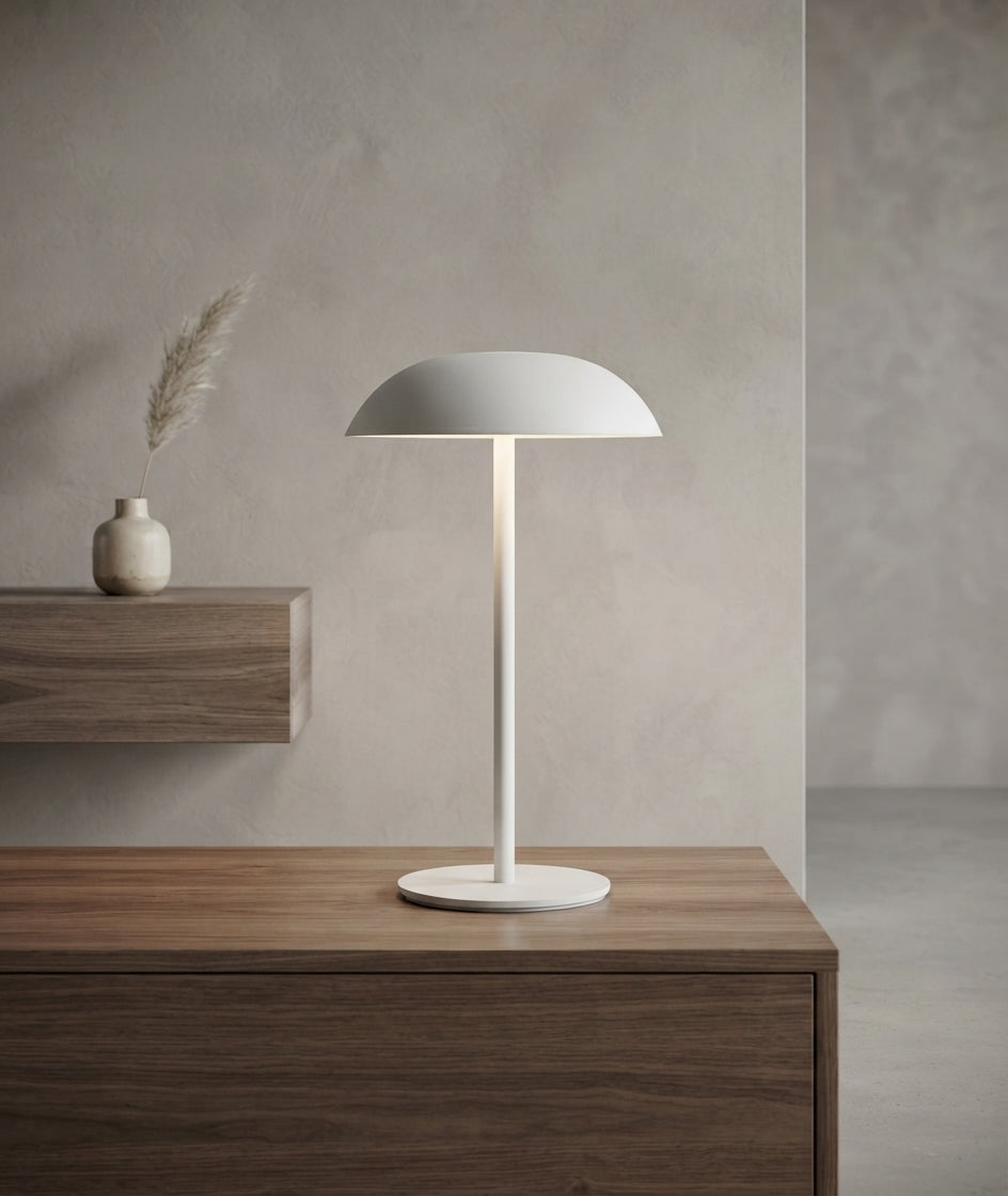 Stylish Modern Verona LED Table Lamp Wireless Portable Reading Light 3-Level Touch