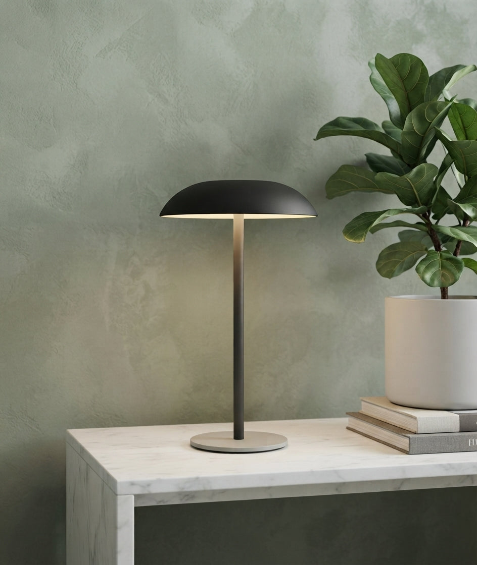 Stylish Modern Verona LED Table Lamp Wireless Portable Reading Light 3-Level Touch