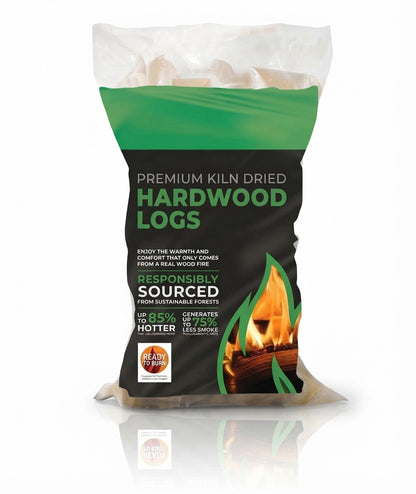 Kiln Dried Hardwood Logs Ready to Burn Premium Low Moisture Firewood