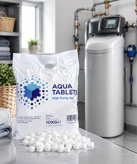 High Purity 10kg Water Softener Salt Tablets for Appliance Protection & Performance