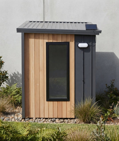 Solar Shed & Garage Light Kit with 3m Cable 50-Lumen LED & Easy Pull Cord