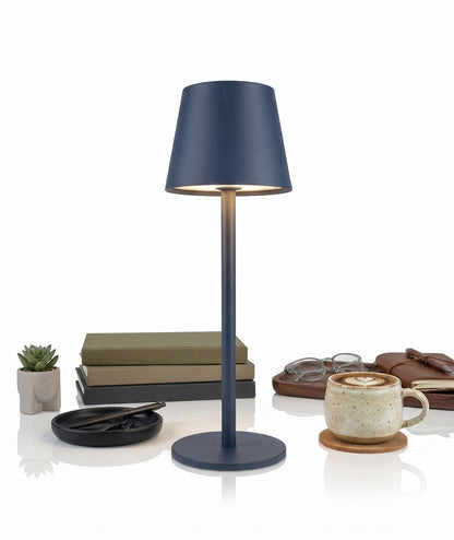Rechargeable LED Table Lamp & Cordless Lantern – Minimalist Touch-Control Design