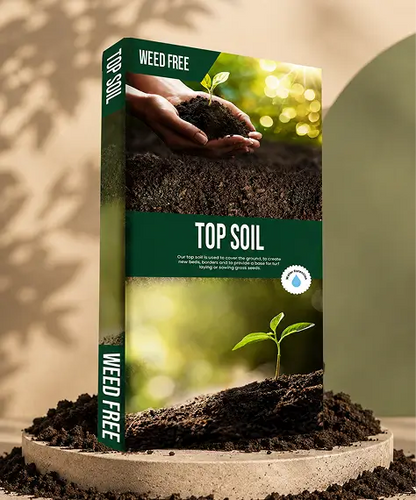 25L Nutrient-Enriched Top Soil – Ideal for Gardening, Lawn Dressing, Pots & Planters