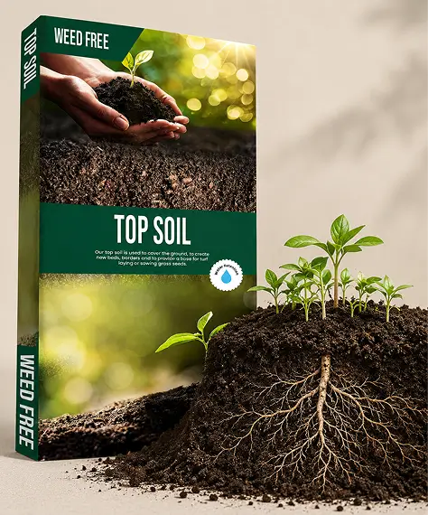 25L Nutrient-Enriched Top Soil – Ideal for Gardening, Lawn Dressing, Pots & Planters