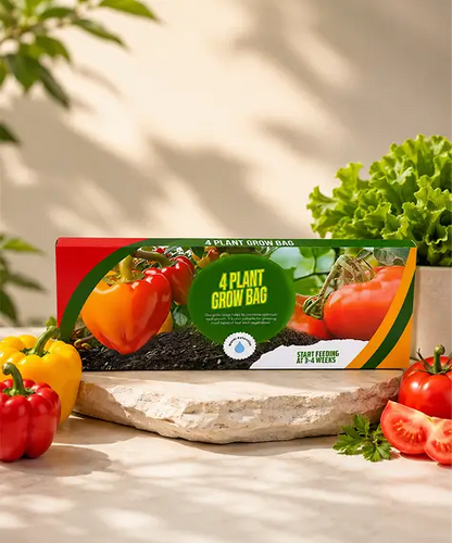 Multi-Plant Grow Bags for Fruits & Vegetables with Balanced Nutrition & Moisture Control