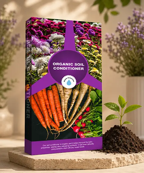 50L Organic Soil Conditioner Compost – Ideal for Planting, Flower Beds, Sowing, Baskets & Tubs
