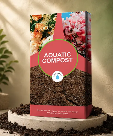 20L Aquatic Compost – Nutrient-Rich Blend with Loam & Grit for Water Plants